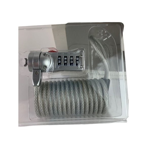 Master Lock 2120D Laptop Combination Computer Lock with Self Coiling Cable - Picture 2 of 6